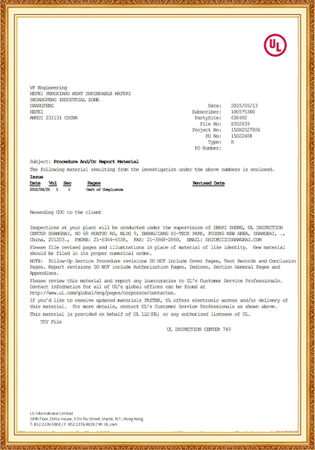 Certificate Of Honor
