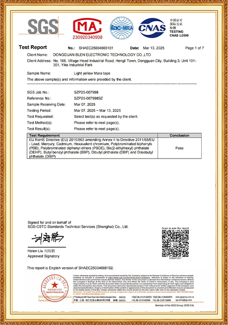 Certificate Of Honor