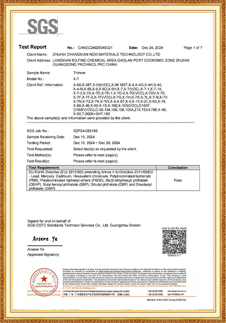 Certificate Of Honor